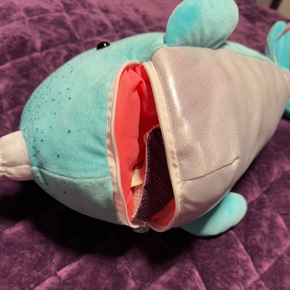 Blue Narwhal Plush Scentsy Buddy - Picture 6 of 6